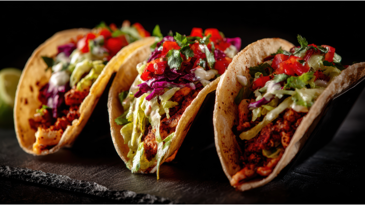 7. Soft shell tacos