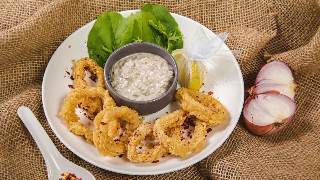 3. Onion rings crunch