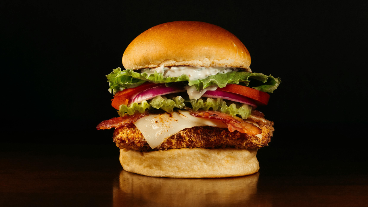 8. Spicy chicken sandwich