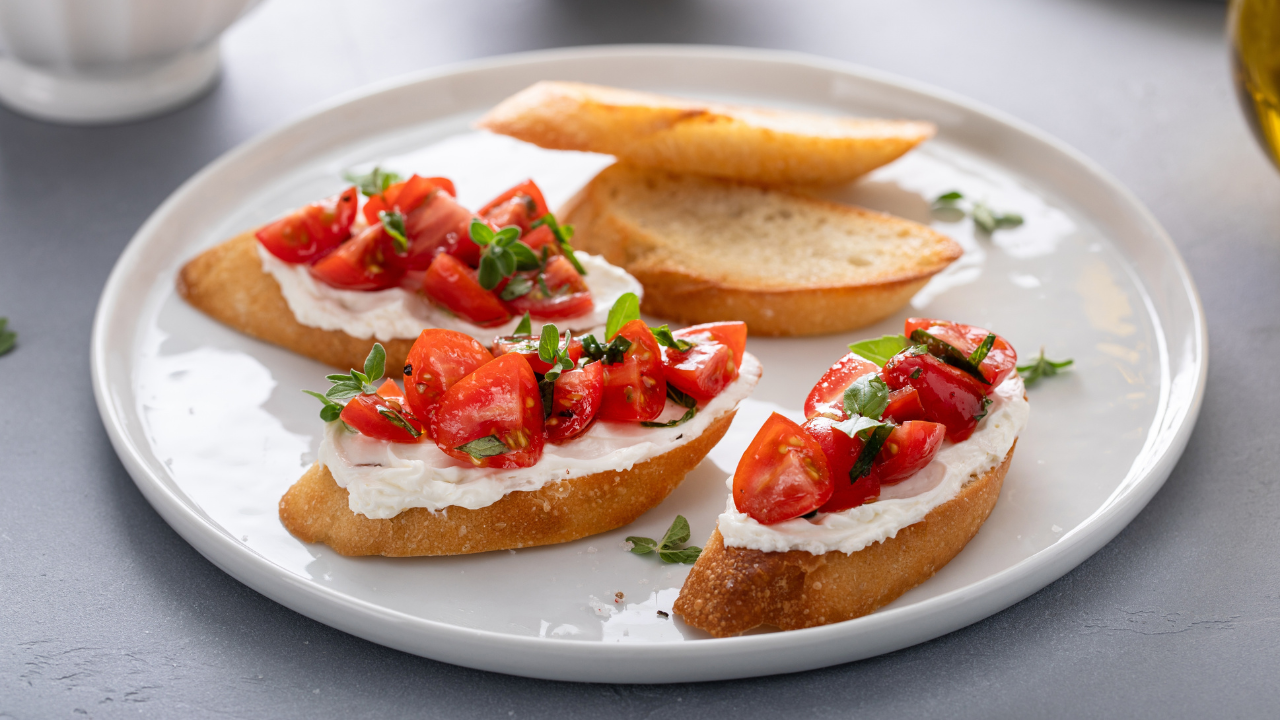10. Order: Bruschetta