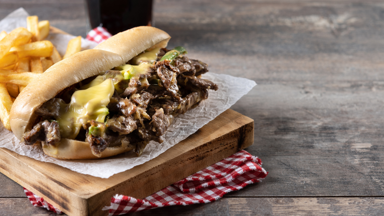 4. Philly Cheesesteak Queso