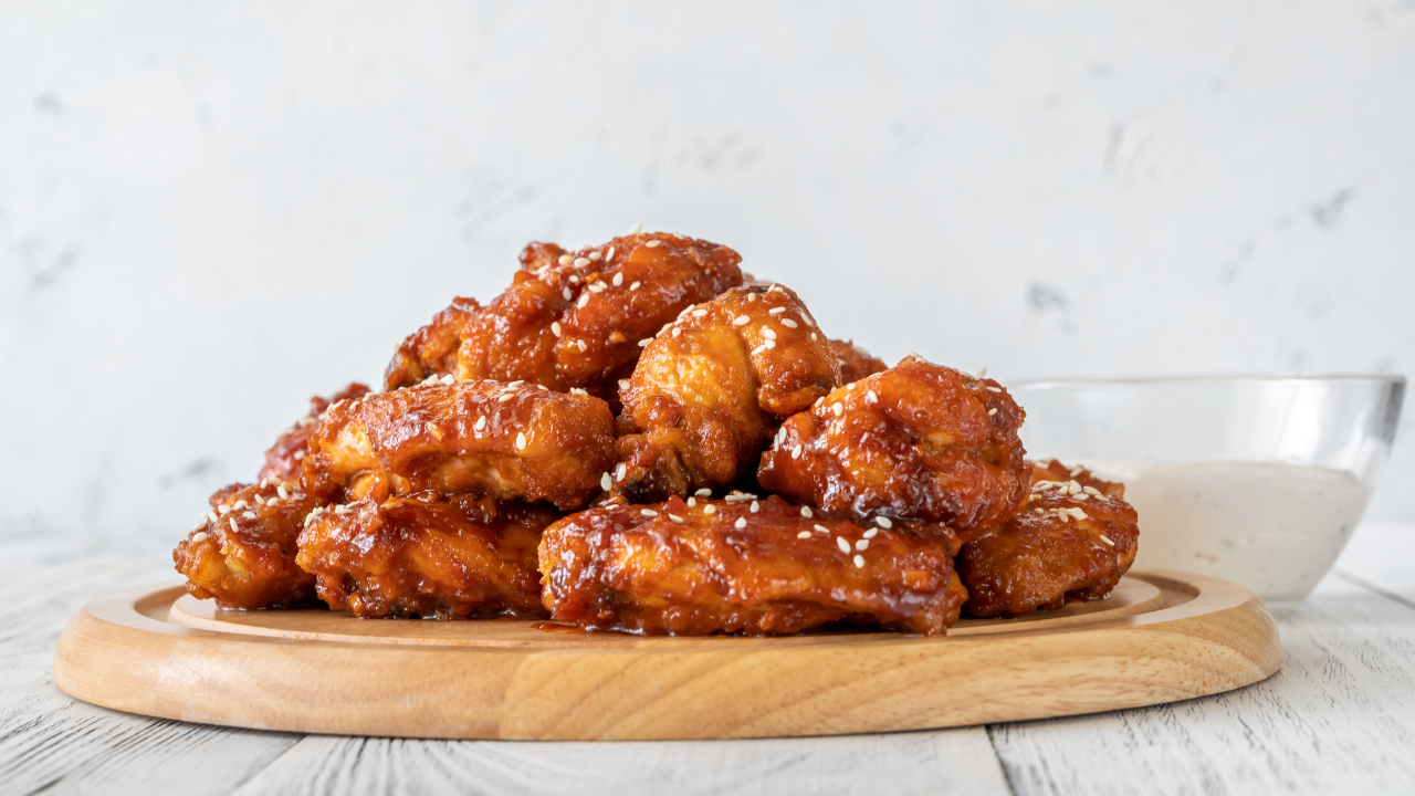 8. One-Pot Sticky Chicken Wings