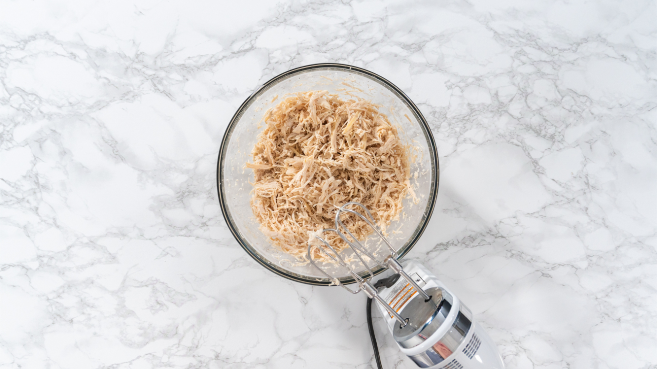5. Shred Meat With a Mixer