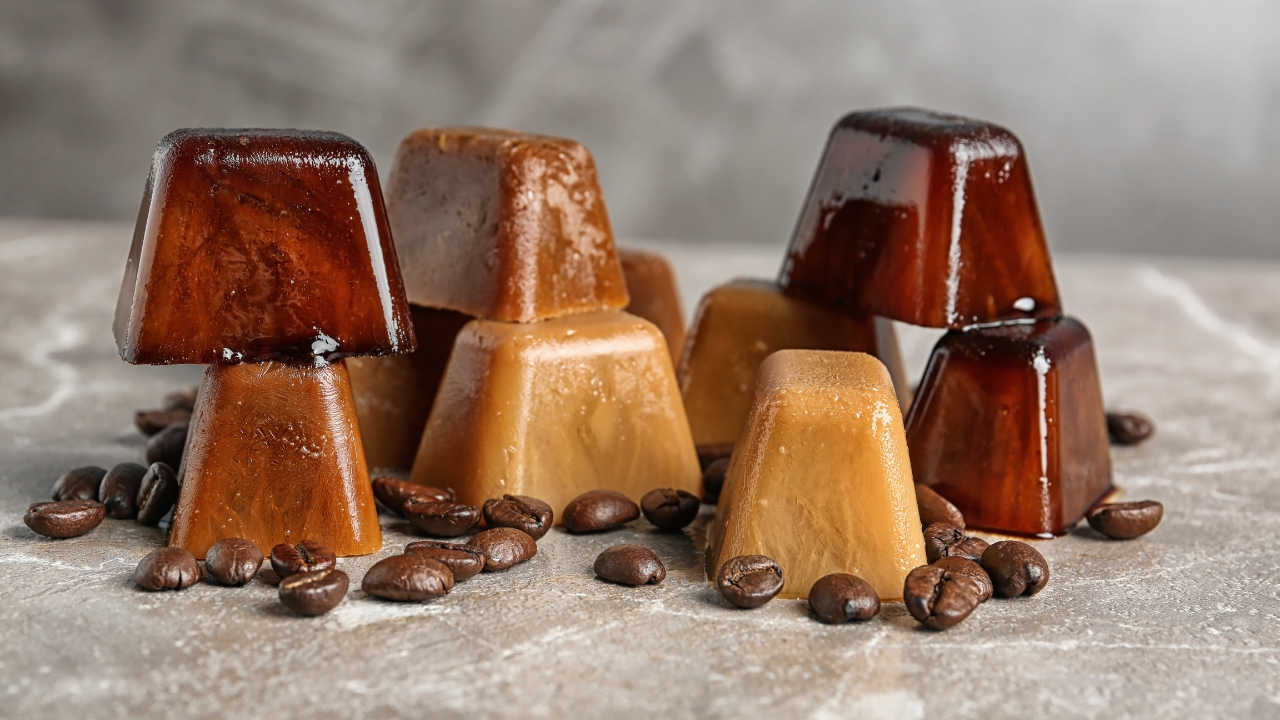 8. Freeze Coffee Cubes