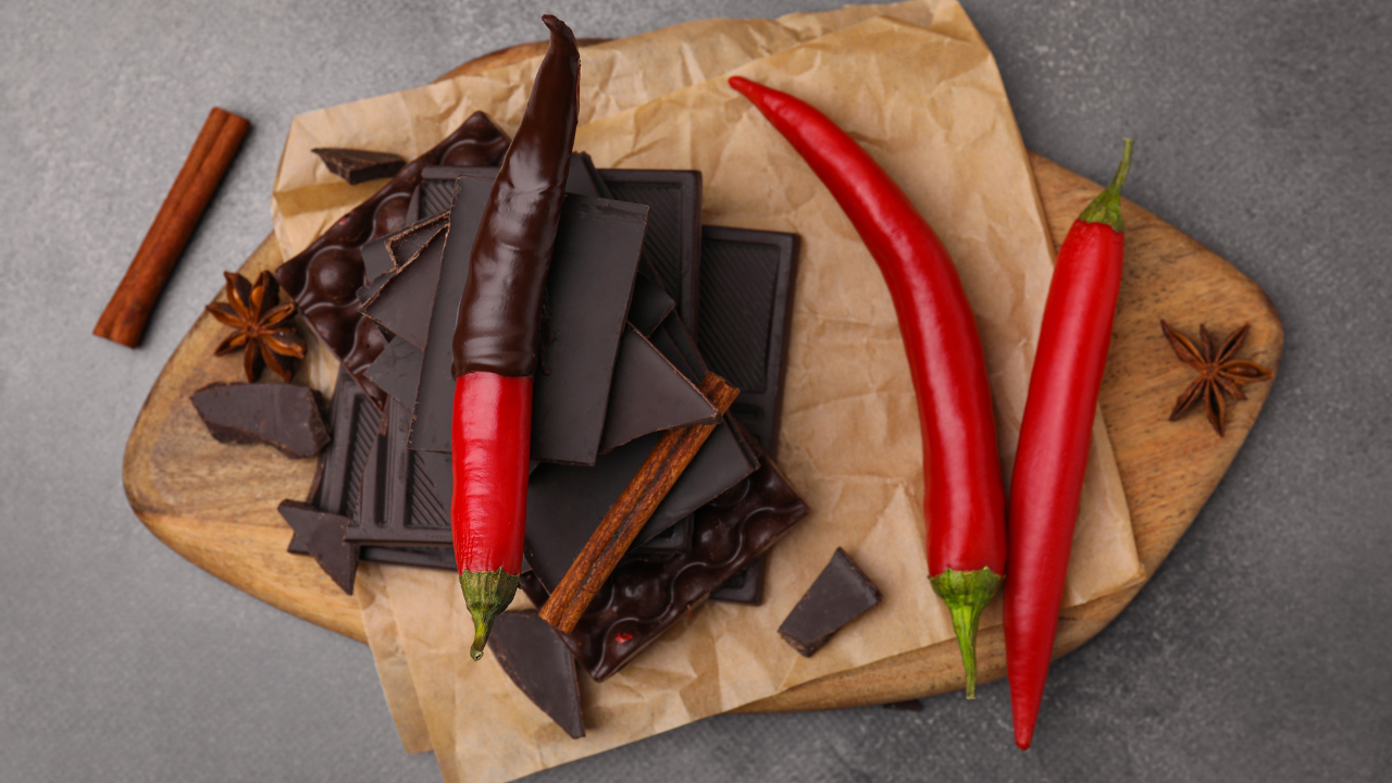 2. Chili-Infused Chocolate