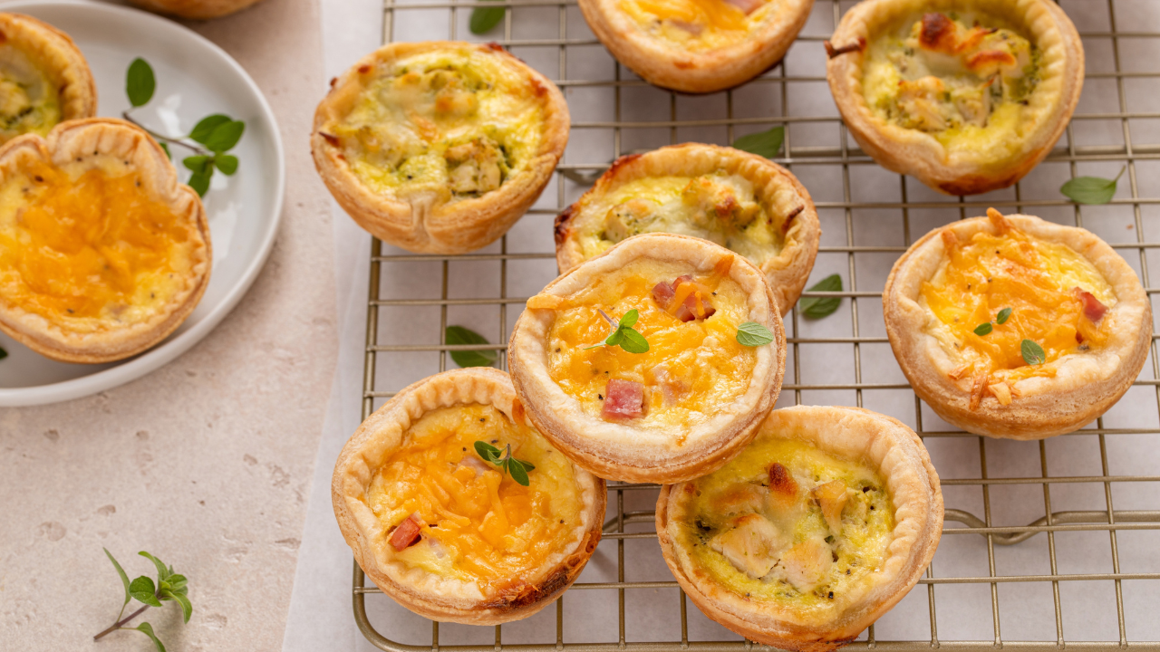 12. Bite-Sized Mini Quiches