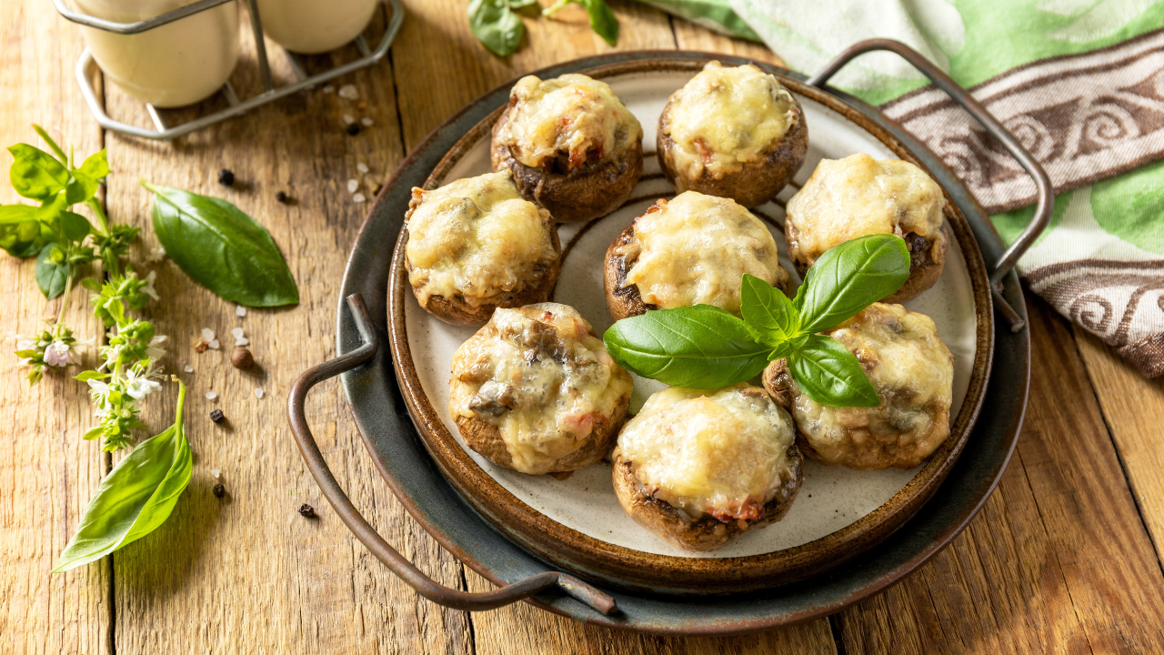 6. Savory Stuffed Mushrooms