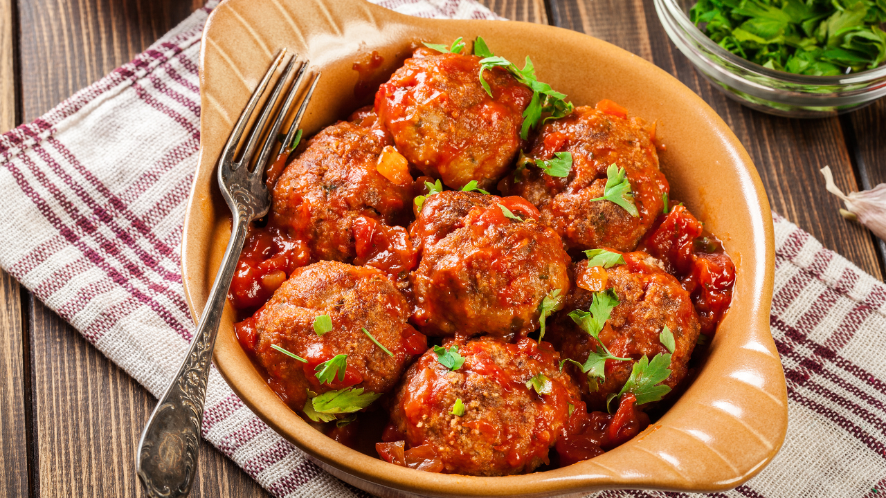 7. Tangy Cocktail Meatballs