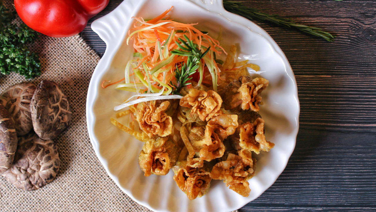 1. Chicken Wonton Tacos