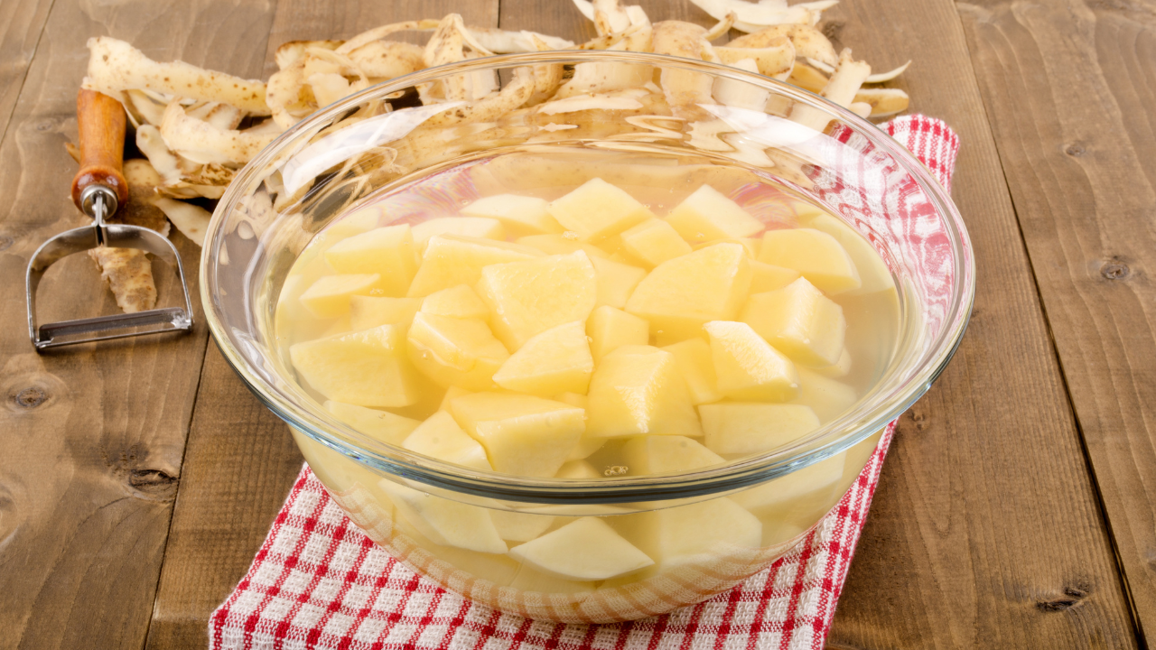 5. Start Potatoes in Cold Water