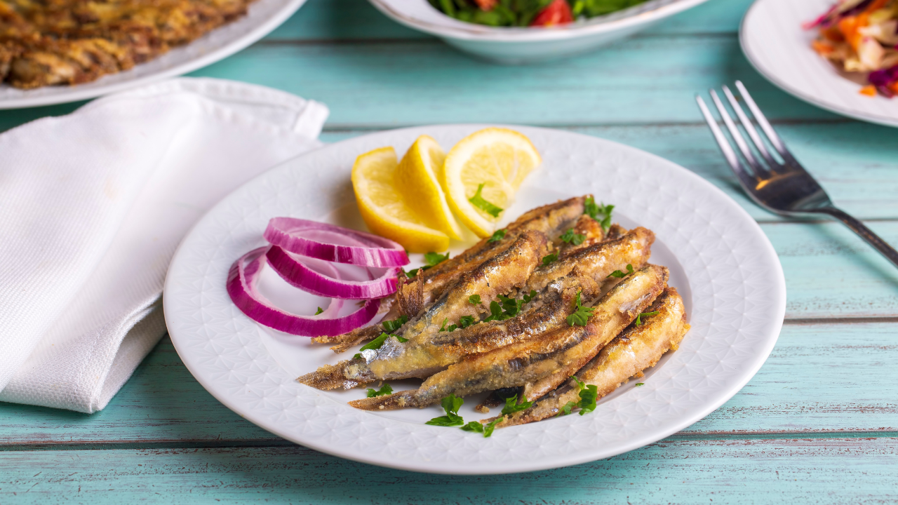 14. Anchovies