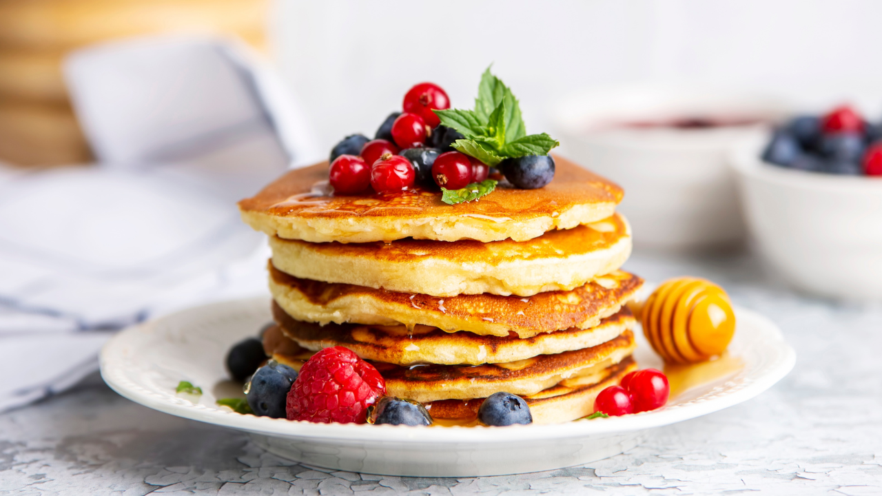 10. Pancakes Made From Real Pantry Staples