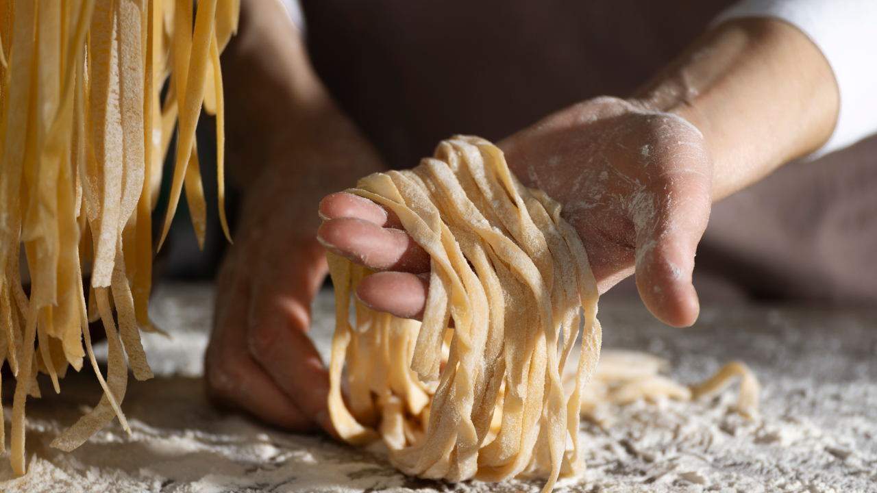 3. Pasta Prepared From Scratch