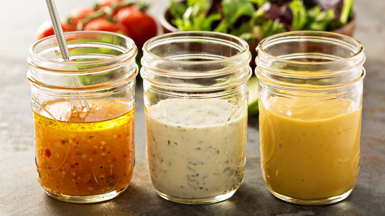 7. Salad Dressing With Simple Ingredients