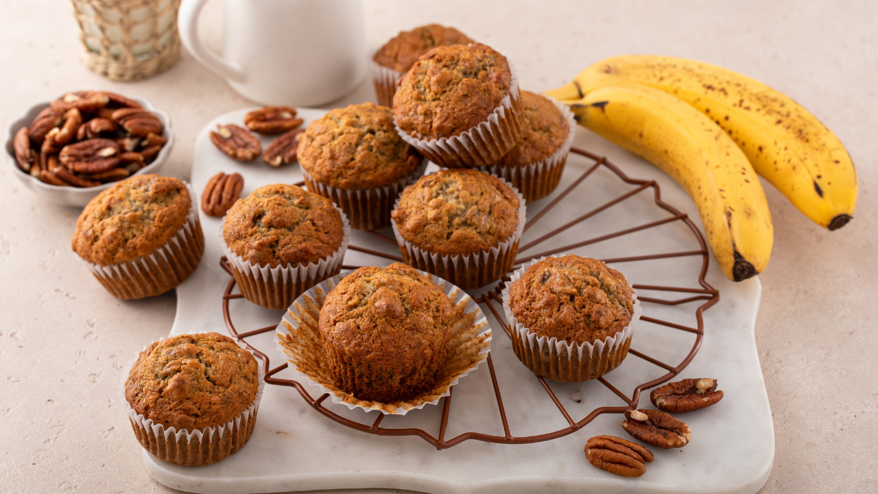 9. Banana Bread Muffins