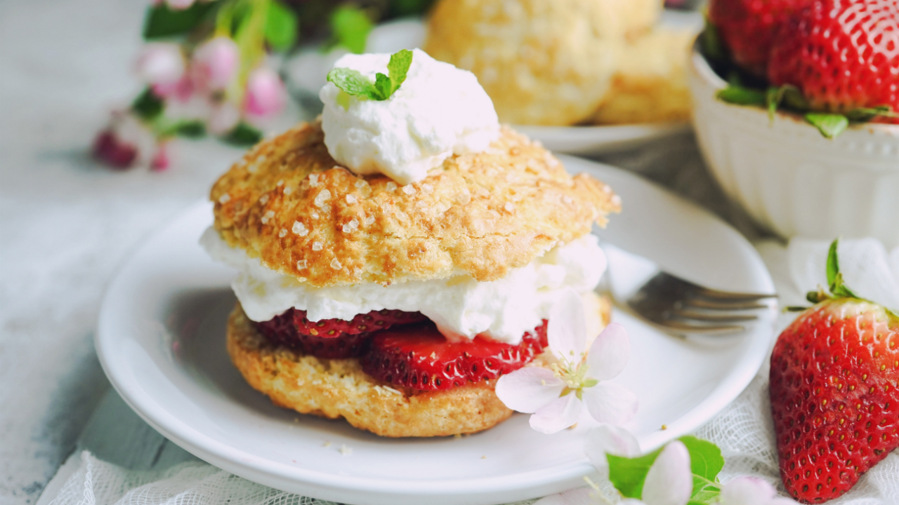 3. Homemade Strawberry Shortcake
