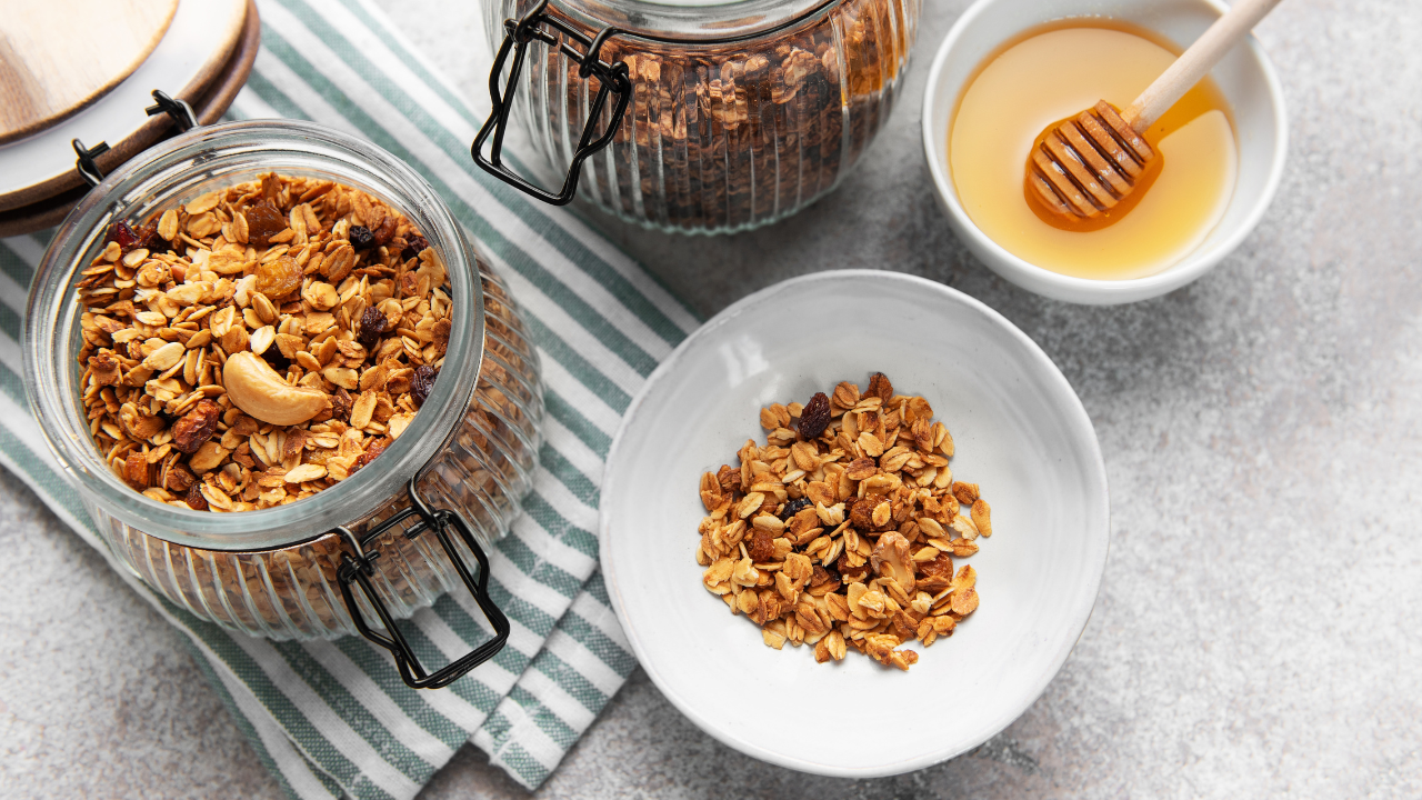 10. Maple Hazelnut Homemade Granola