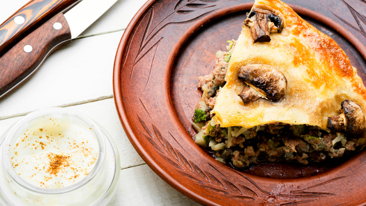 7. Mushroom pie