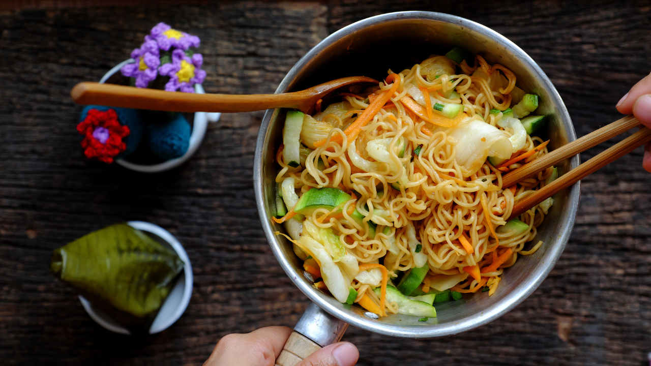 3. Homemade instant pot noodle