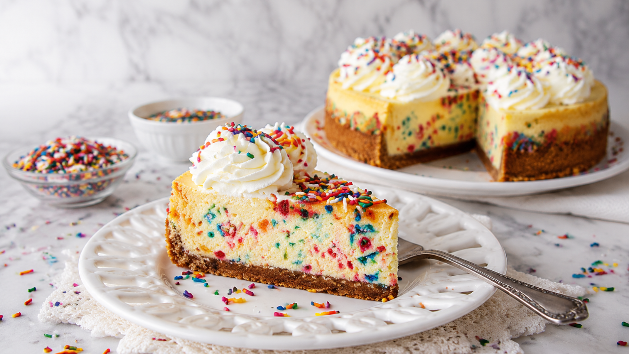 9. Funfetti Cheesecake