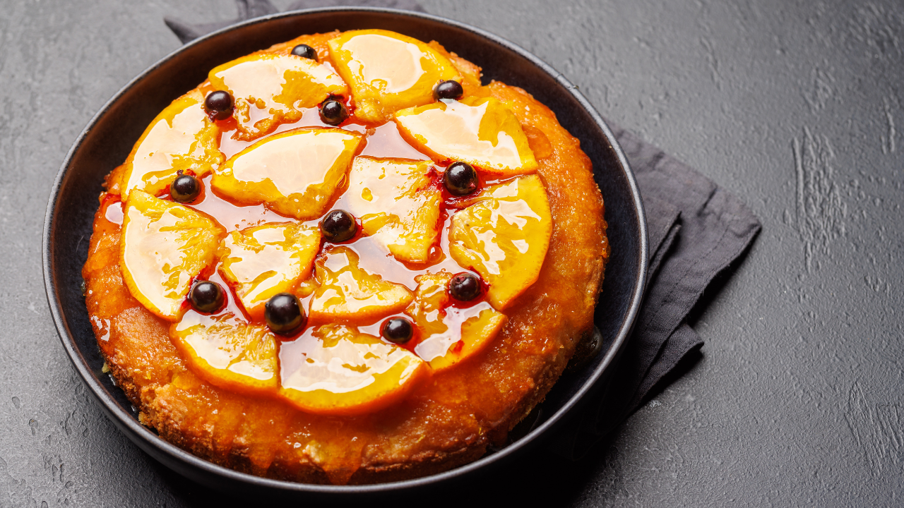 13. Peach Dump Cake