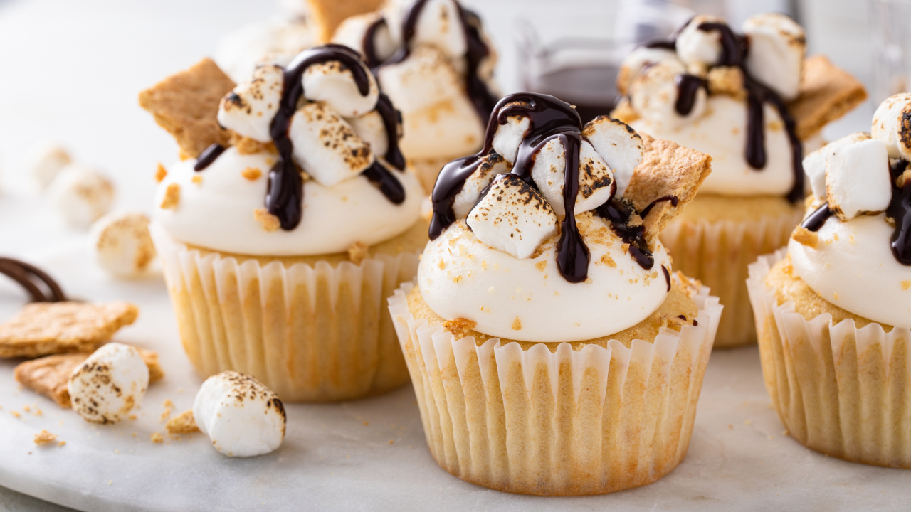 15. S’mores Cupcakes