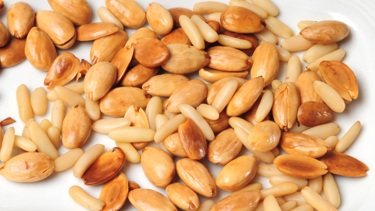 6. Toasted pine nuts