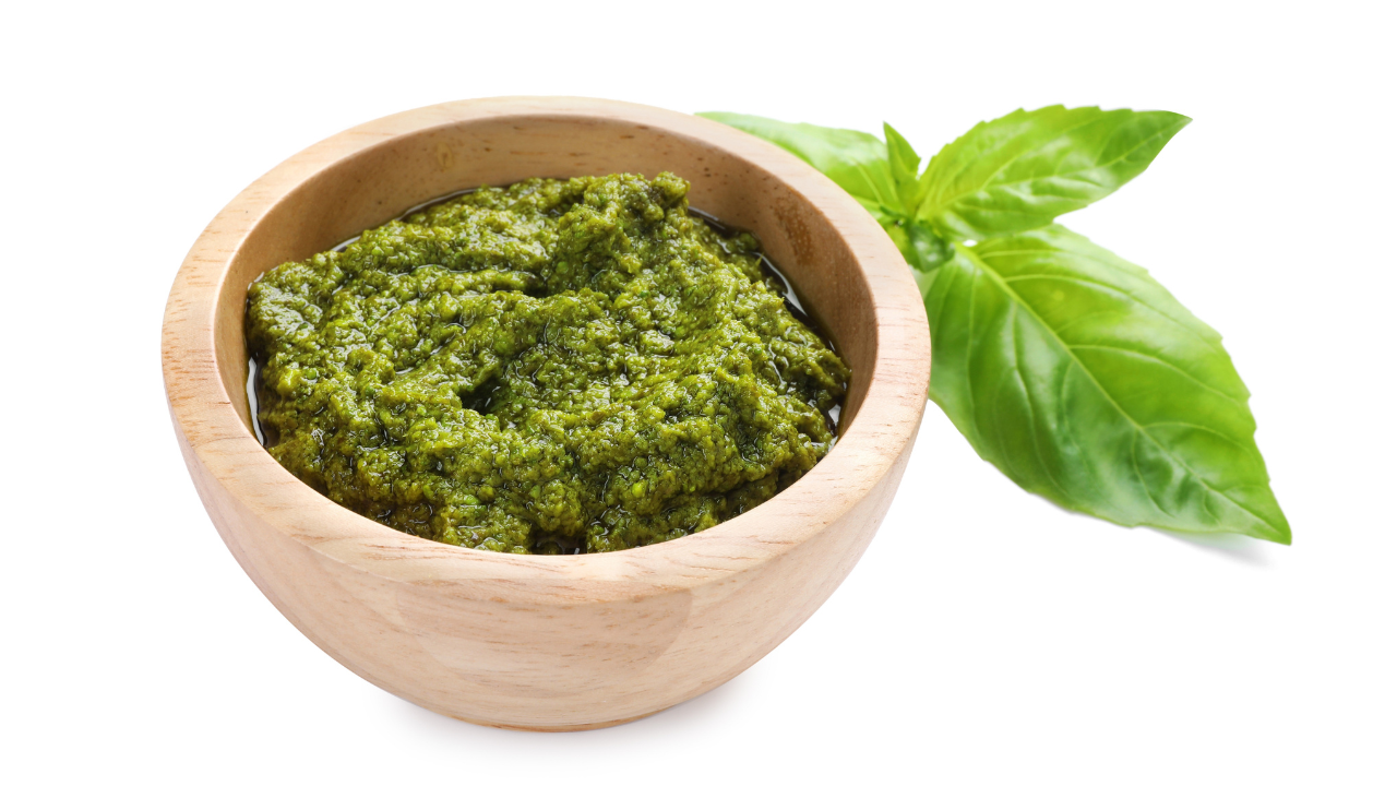 14. Fresh herb pesto