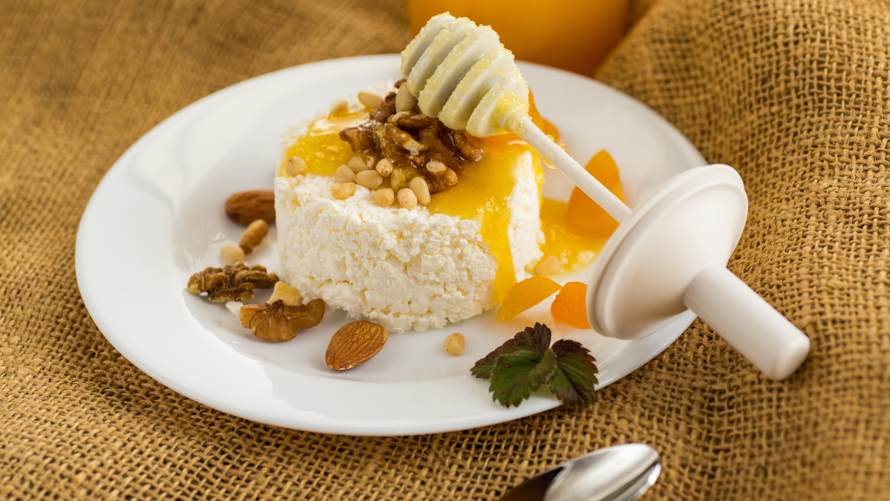 11. Honey whipped goat cheese