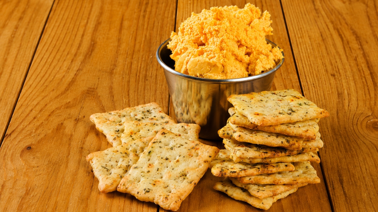 2. Savoritz everything flatbread crackers — bold bagel-inspired crunch