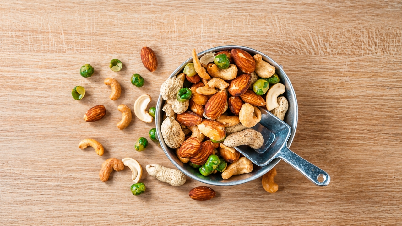 1. Southern Grove mixed nuts — classic salty snack favorite