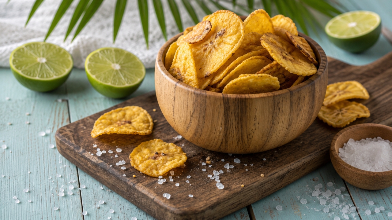 12. Mariquitas plantain chips — crispy alternative to potato chips