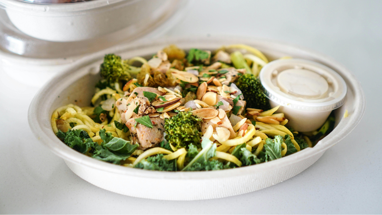 9. Broccoli salad with creamy dressing