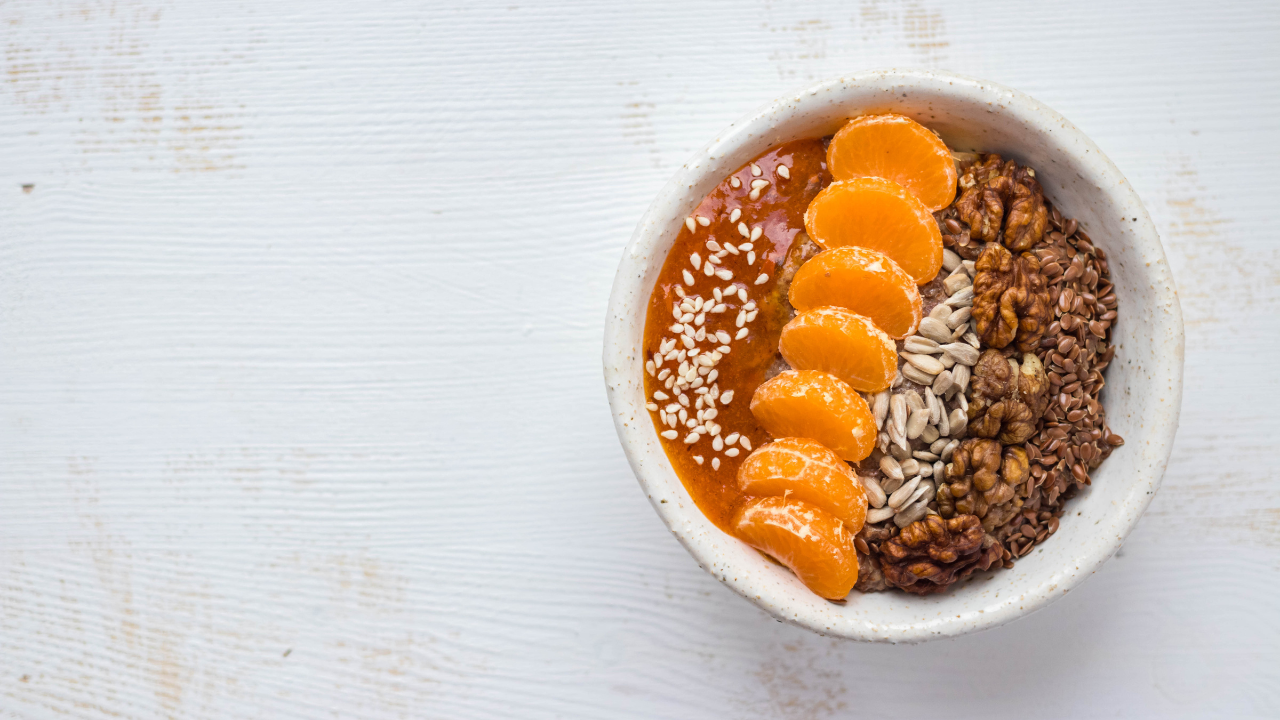 7. Persimmon Oatmeal
