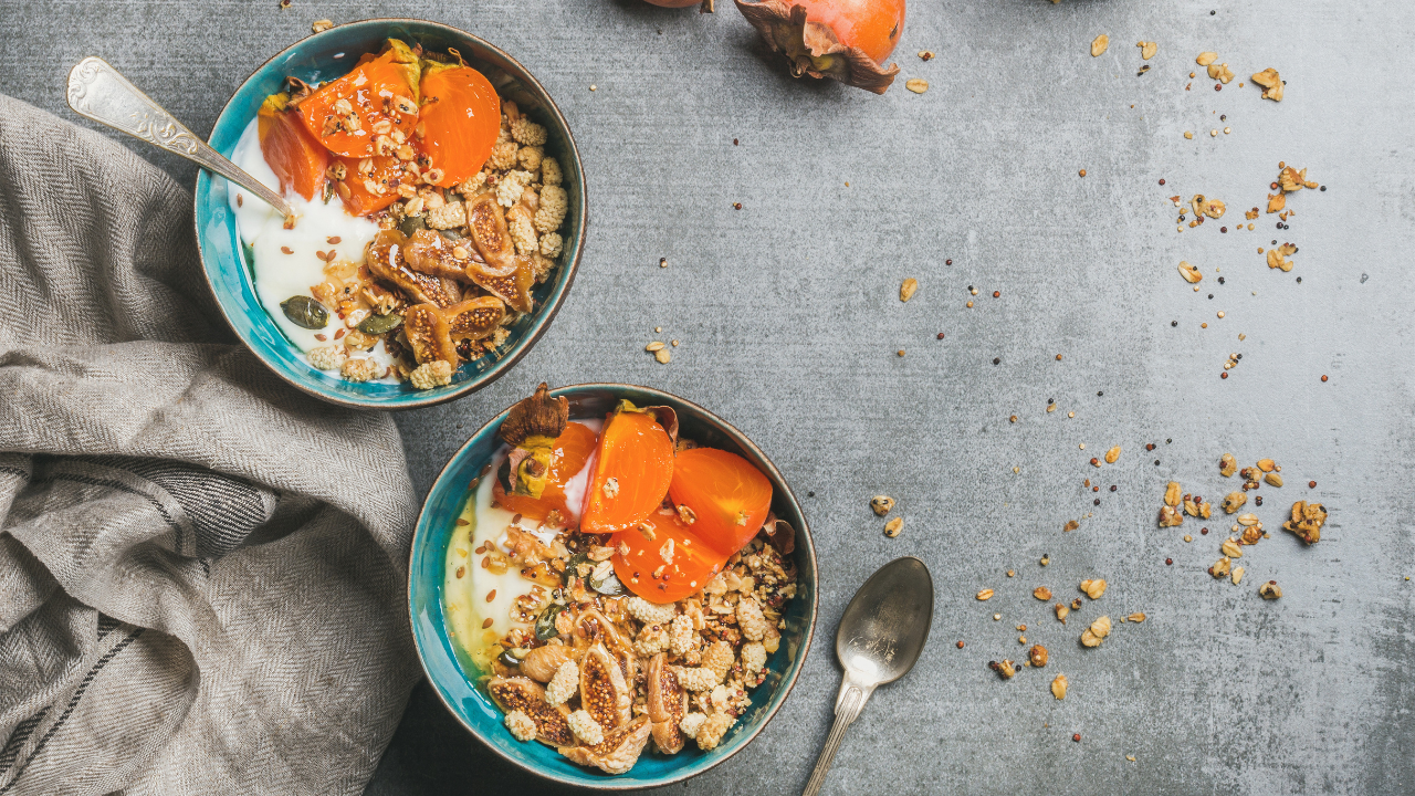 13. Persimmon Pepita Streusel Overnight Oats
