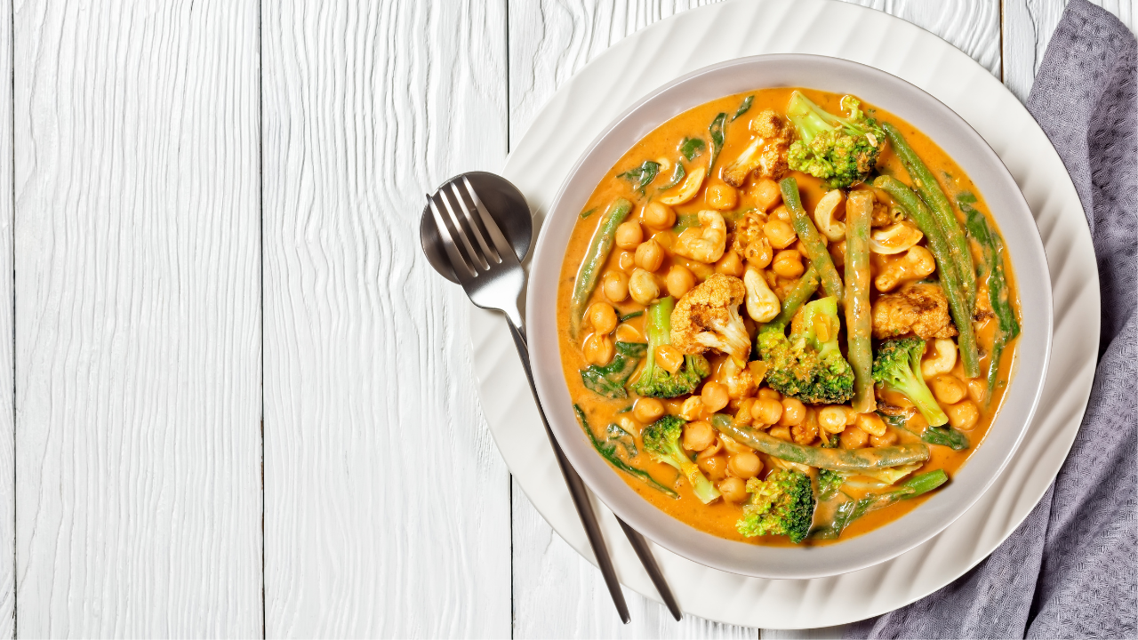 5. Creamy chickpeas