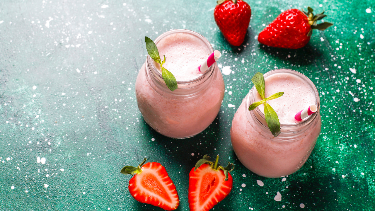 13. Strawberry Horchata