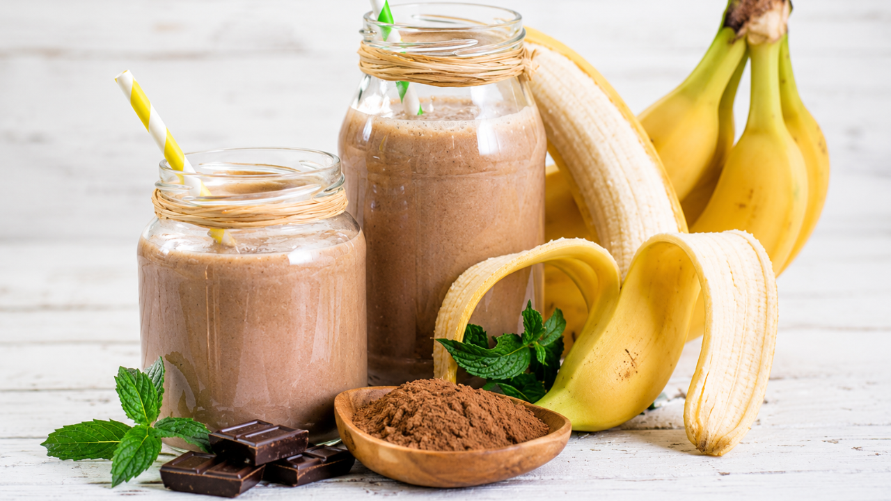 4. Licuado de plátano