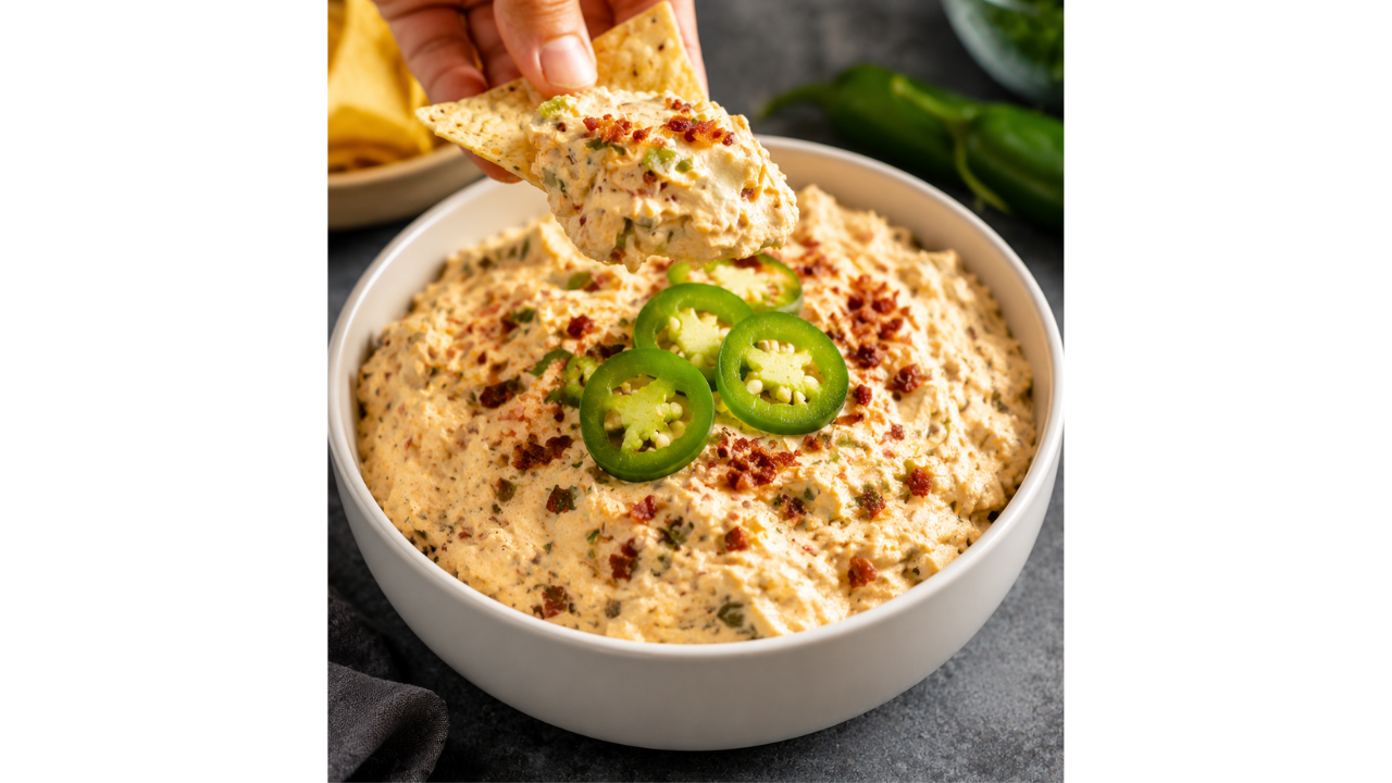 6. Spicy jalapeño sausage dip