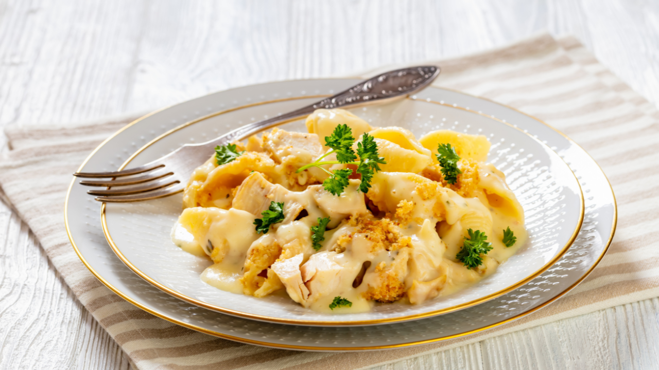 18. Chicken Cordon Bleu Pasta
