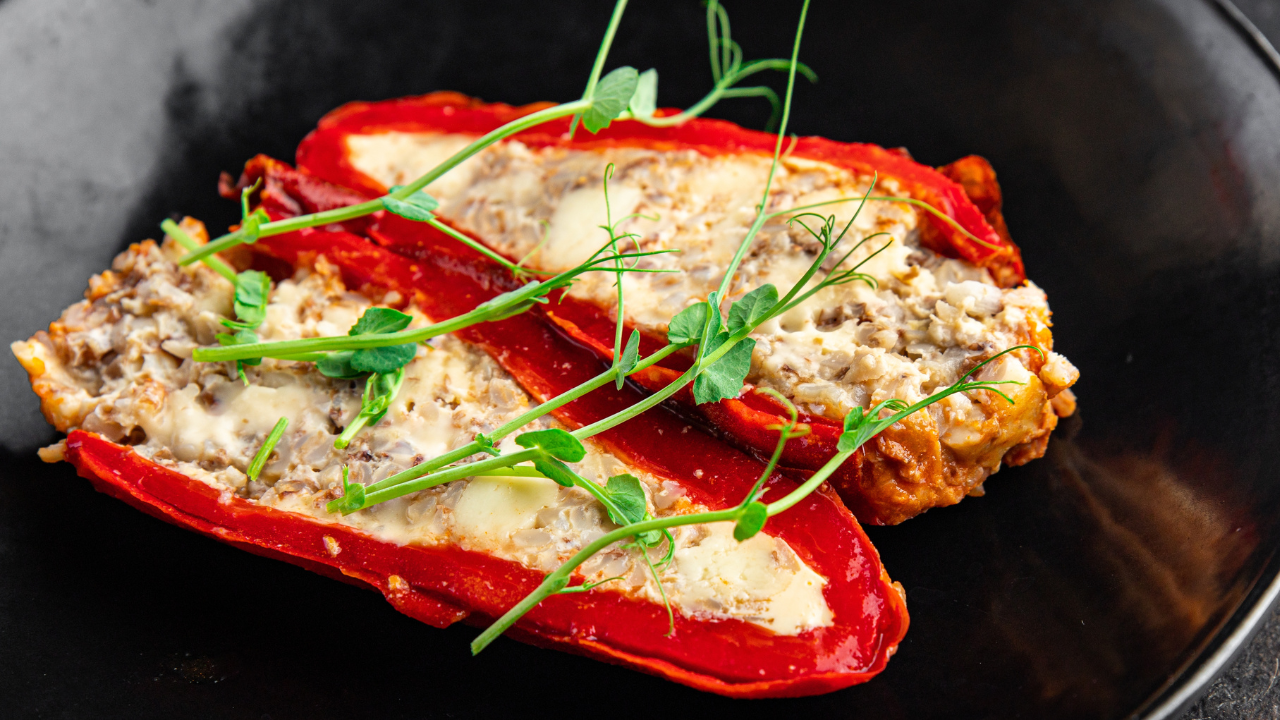 14. Chicken-Stuffed Cubanelle Peppers