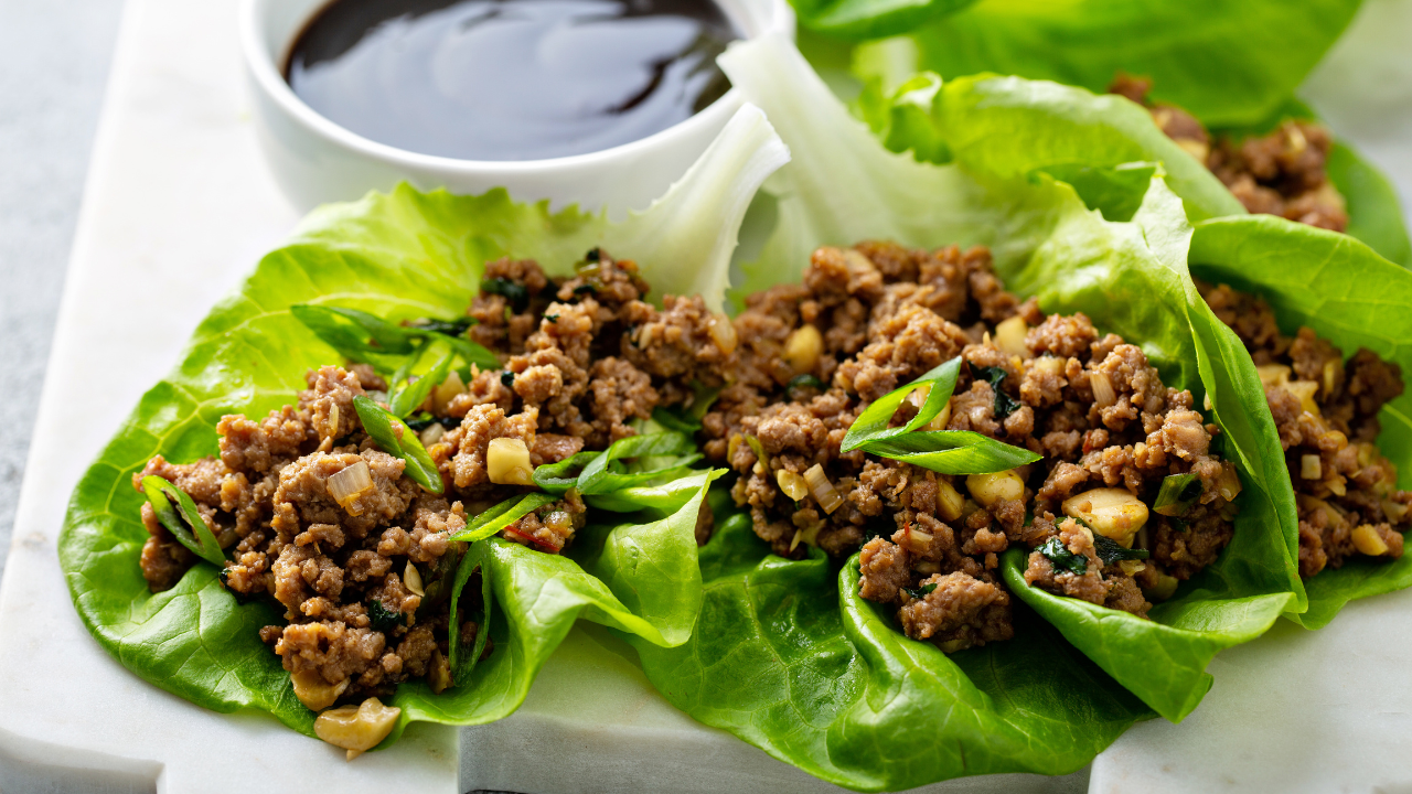 11. Asian Turkey Lettuce Wraps