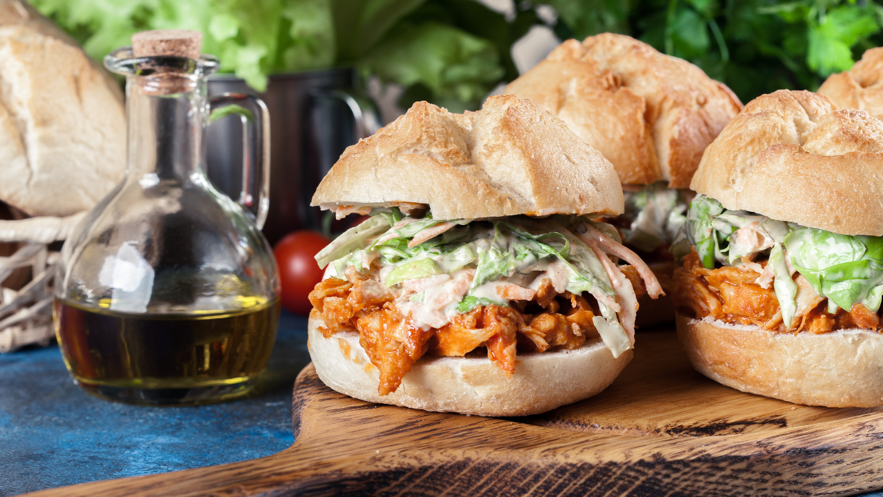 4. Pulled Chicken Sandwich