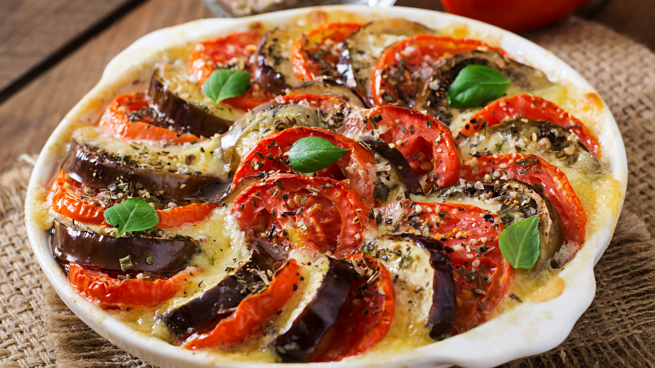 21. Eggplant parmesan