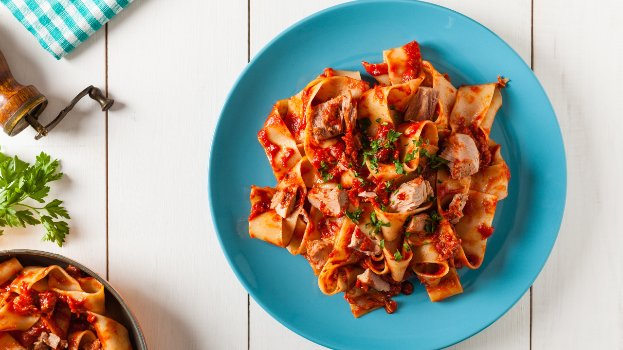 20. Beef ragu with pappardelle