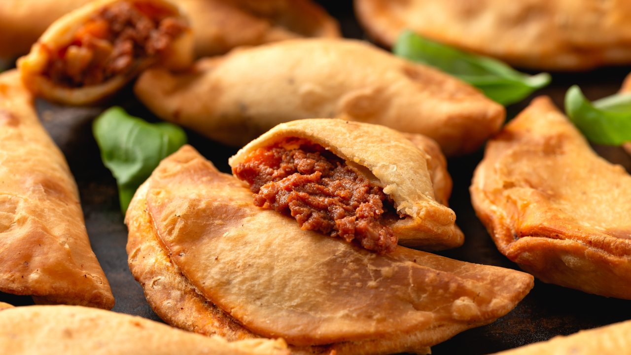 18. Calzone with bolognese