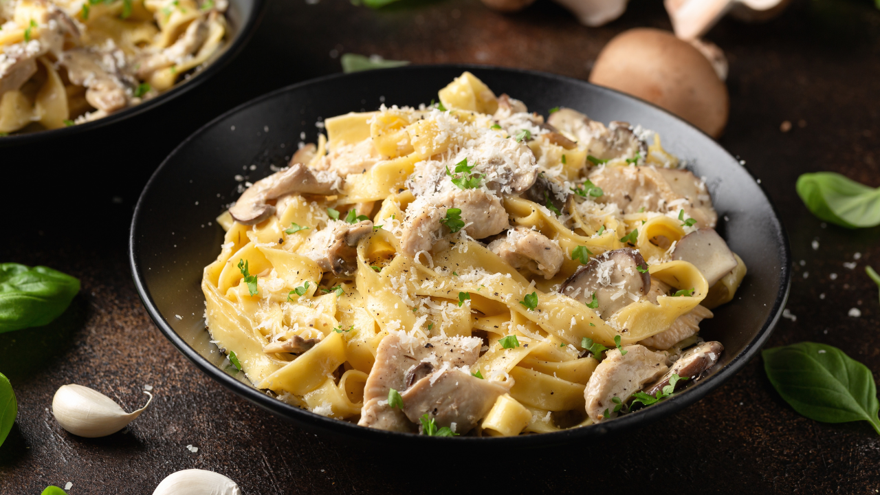 2. Pasta Alfredo