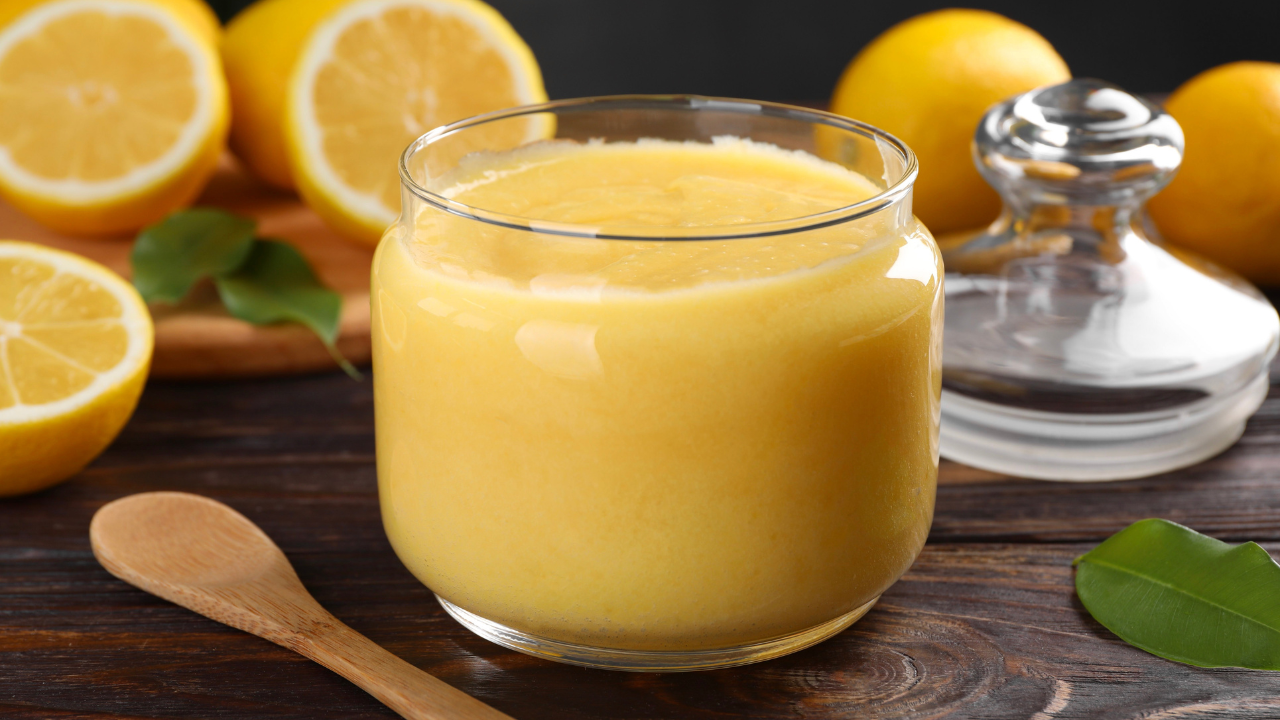 21. Vegan Lemon Curd for Versatile Dessert Use