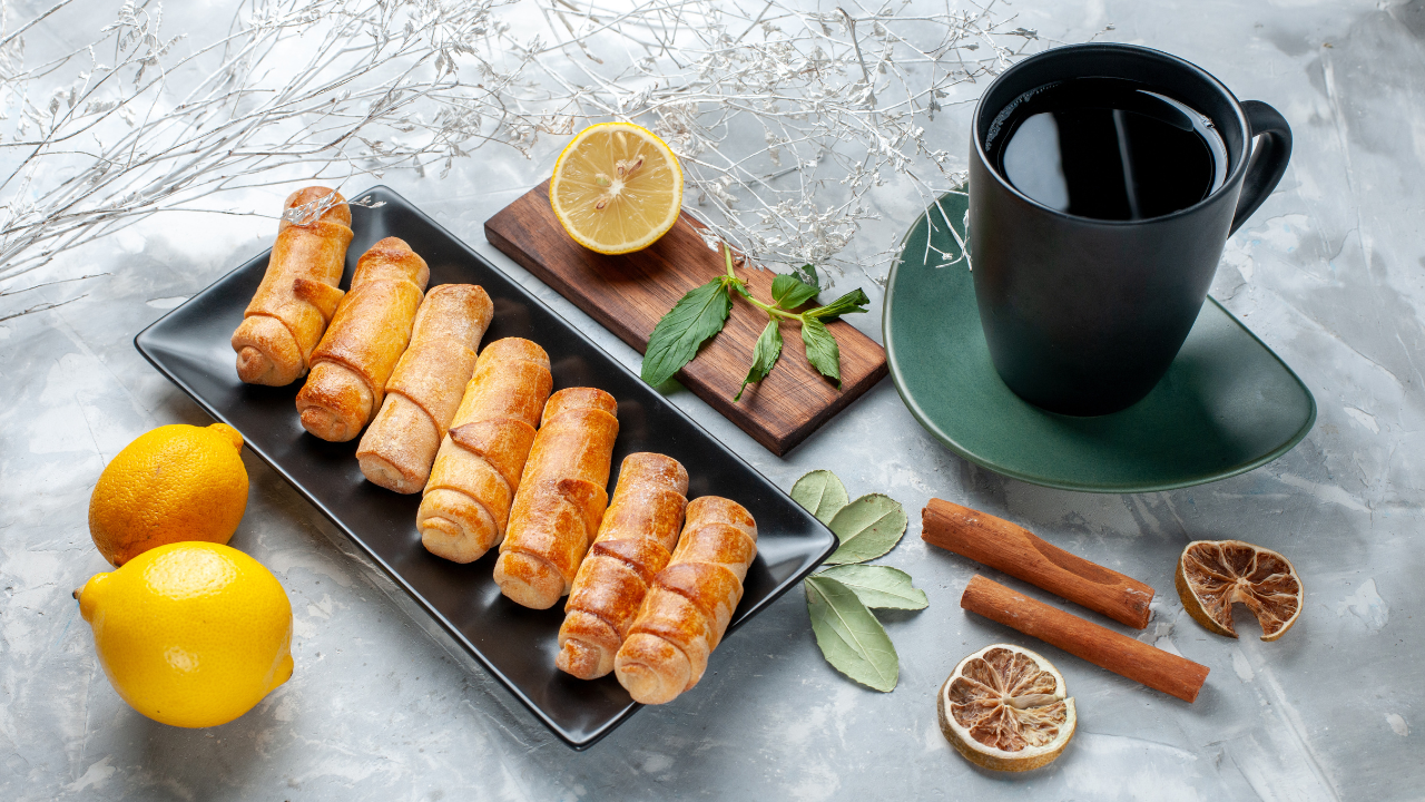 3. Lemon Sweet Rolls With Soft Dough