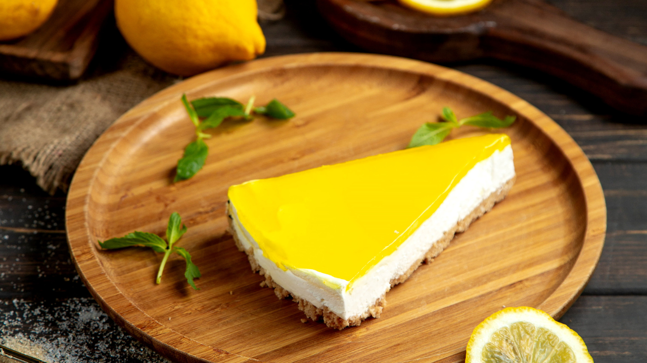 17. Instant Pot Lemon Cheesecake for a Quick Creamy Option